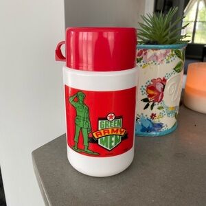 Toy Story Green Army Men 1990s Thermos